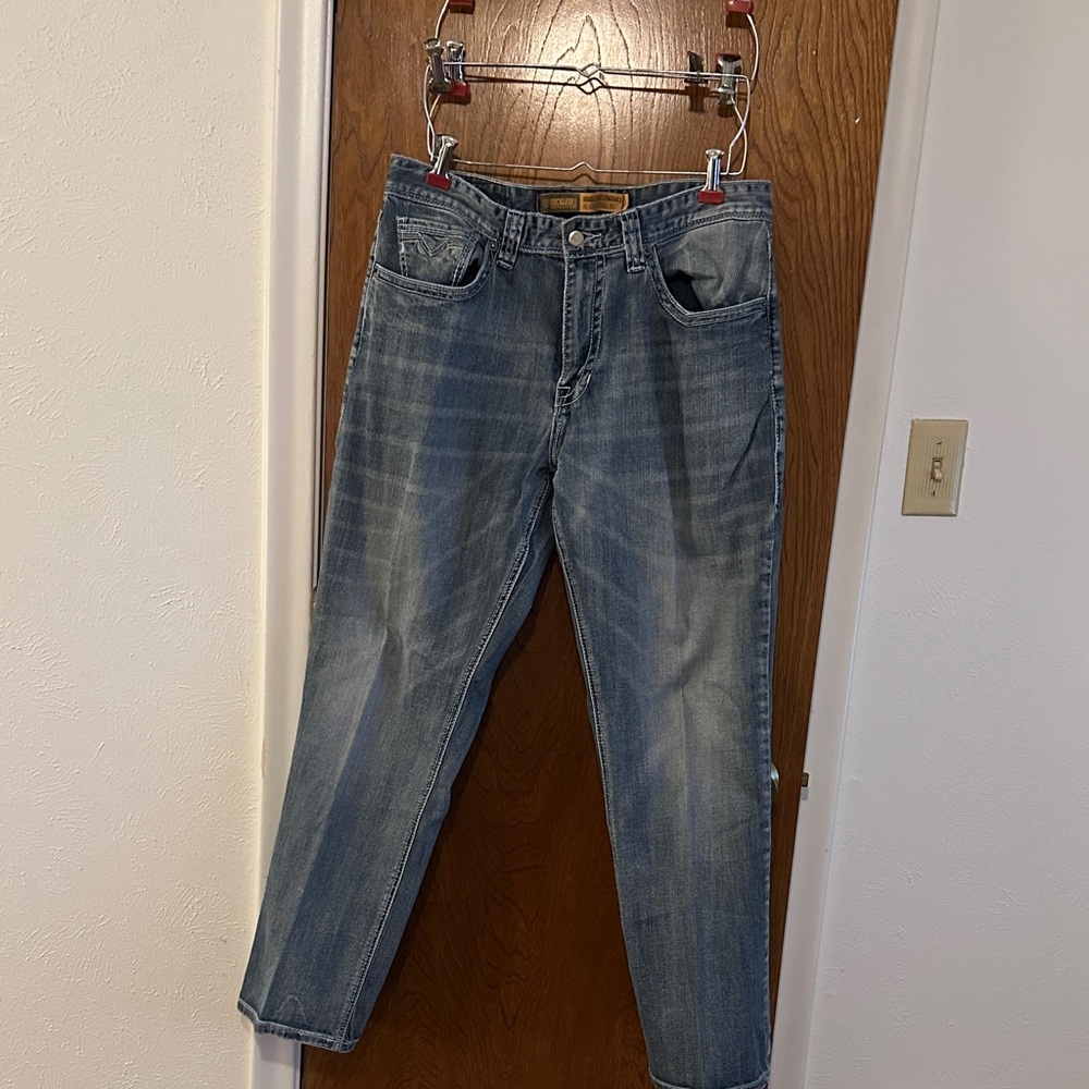 Men's Relaxed Fit Blue Jeans